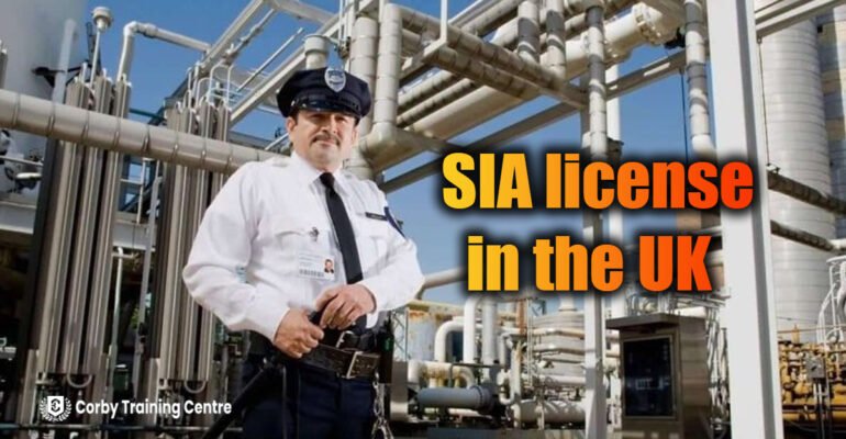 SIA license in the UK