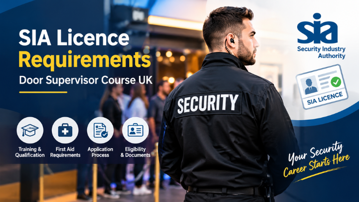 SIA Licence Requirements | Door Supervisor Course Guide